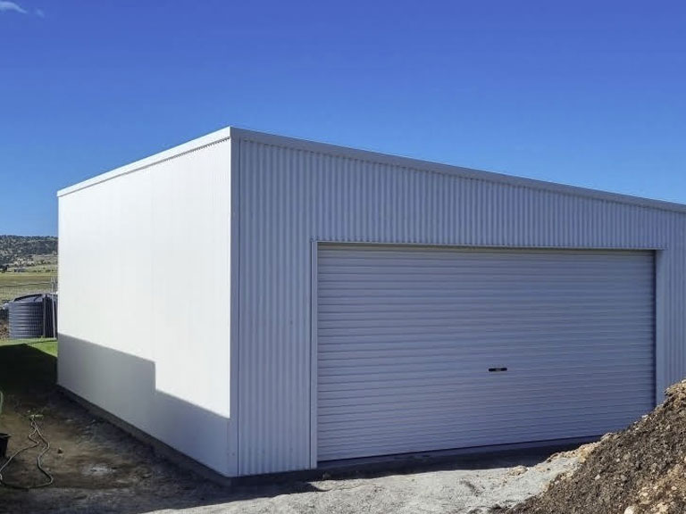 Newly Built Shed — Concreting Services Towoomba, QLD