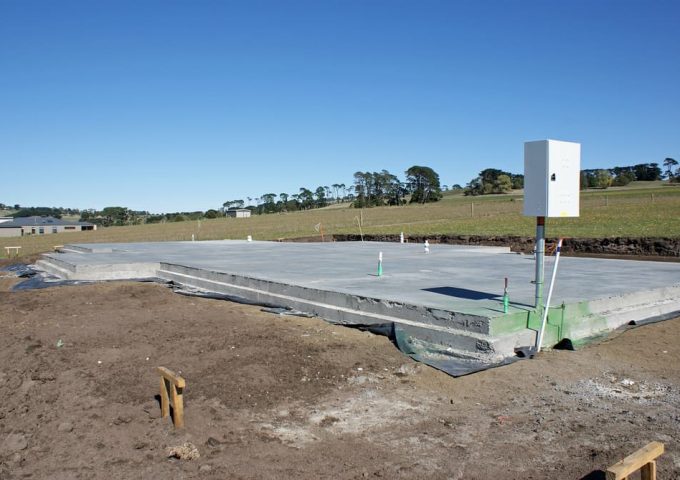 Newly applied concrete — Concreting Services Dalby, QLD